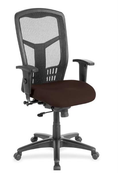 Lorell Ergomesh Executive High-Back Swivel Chair